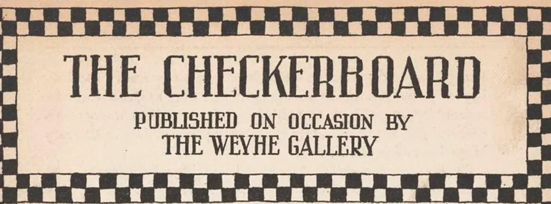Cover image for Weyhe Gallery