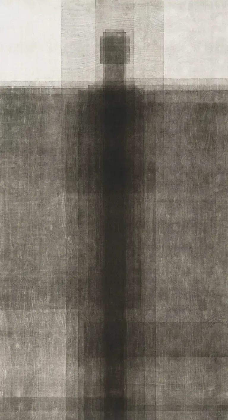 Antony Gormley, 'Bodyspace II (Immersion),' 2026. Woodblock.